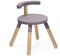 Stokke MuTable Stuhl, Lilac - 2023 Neugestaltung - Anpassbare Sitzhöhe & entfernbare Rückenlehne - Hergestellt aus Buchenholz - Von 1,5 bis 8 Jahren