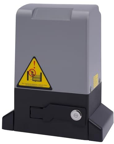 Garagentorantrieb Schiebetorantrieb Torantrieb Gate Opener Kit Schiebetoröffner Elektrisch 370W 800kg - Fernbedienung, Infrarot, Wireless Passwort