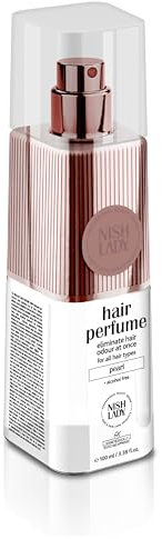 Nishlady Hair Perfume Pearl 75 ml - Spray Per Capelli Di Lusso, Elimina l'odore Dei Capelli All'istante, Per Tutti i Tipi Di Capelli