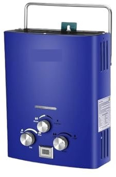 Calentador De Agua, Calentador De Agua -Calentador De Agua A Gas Portátil De 1.6GPM 6L, Fácil De Instalar, Calentador De Agua Sin Tanque De Propano, Agua Caliente Instantánea For Ducha Ahorre EnergíA