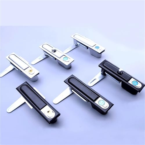 Serrure de poignée d'armoire for armoire électrique, Bus, camion, porte de Train, 32mm x 142mm, MMS214, 1 pièce(D)