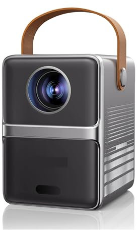 KKENZA Miniproyector portátil 5G WiFi Bluetooth Full HD 1080P, Pantalla de 18000 lúmenes, Cine en casa, vídeo y proyector.