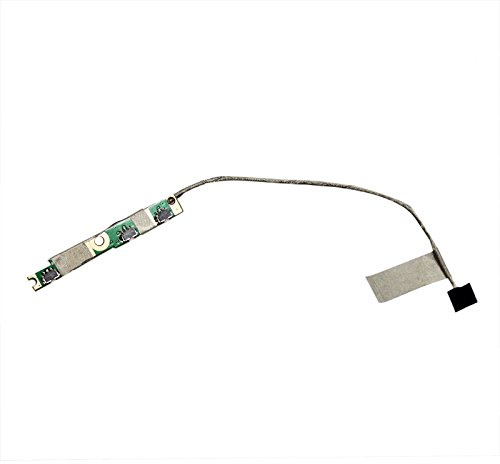 GinTai Strömknappsomkopplare på/av volymkort kabel ersättning för Dell Inspiron 13 5378 P69G 5578