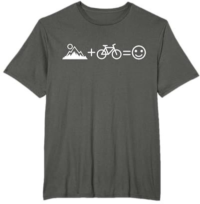 Divertente Maglietta Mountainbike Regalo Bicicletta per Maglietta
