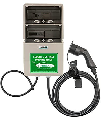 WB24 Wallbox EC Serie 3 Phasig 400V 11kW 16A Typ 2 5m Ladestation für Elektro-/Hybridautos