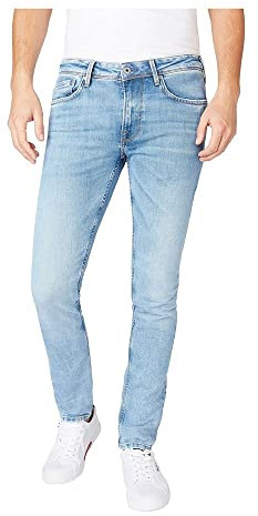 Pepe Jeans Herren Jeans Stanley, Blue (Denim-vx5), 36W / 32L