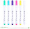 Löschbaren Stoff Markier Stifte,Stoff stifte,Stoff Trickmarker,6 Stück Wasserlöslicher Stift für Stoff,Wasser löschbaren Stoff Markierstifte, zum nähen & Stoffe,trickmarker selbstlöschend nähen