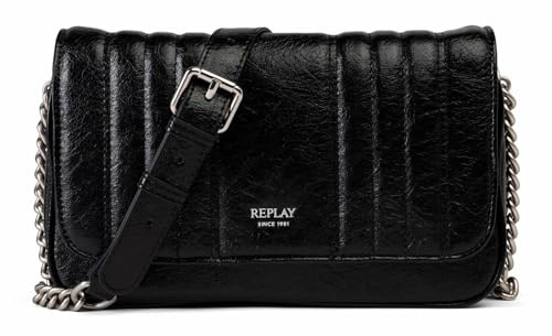 REPLAY Damen FW3720 Schultertasche, 0098 Black