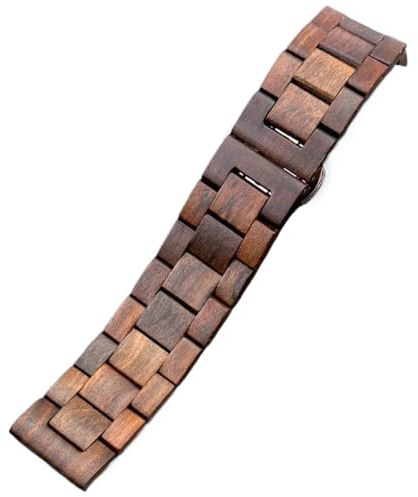 Quick Release Träarmband 20mm22mm Unisex klockarmband Träarmband(Black,22mm)