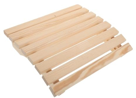 BIUDECO Almohada para Reposacabezas de Sauna de Madera Beige Transpirable Resistente a Altas Temperaturas para Relajación en Sauna y SPA