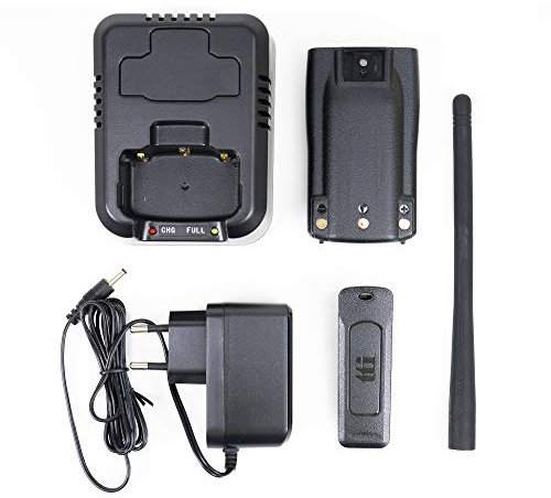 TTi H100 accessory kit with 2600mAh battery included for TTi TCB-H100 portable CB Radio
