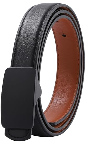 Kajeer Reversible Belts for Boys - Kids Leather Belt Black & Brown Boys PU Leather Belt for School Uniform Pants