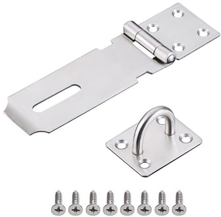 Cerrojo De Candado De Acero Inoxidable De 1 Pieza, Cerrojo De Puerta De Armario, Fila De Cerradura De Acero Inoxidable, Adecuado Para Una Variedad De Muebles