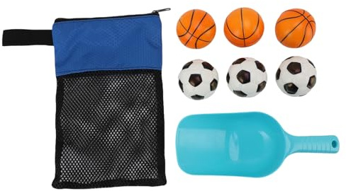 LIYJTK Set da Gioco Pallone da Spiaggia Giochi ALL'APERTO Lancio in Spiaggia attività per LA Famiglia, Sabbia Giocattoli da Spiaggia Pala Pallacanestro Calcio Divertimento
