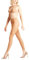 FALKE Damen Leggings Matt Deluxe 30 DEN W Le transparent einfarbig 1 Stück, Hautfarben Powder 4069, S