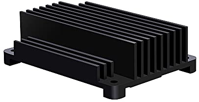 GeeekPi Aleación de Aluminio CNC disipador de Calor pasivo enfriamiento Caso radiador para Frambuesa Pi Compute módulo 4 CM4 Placa Madre