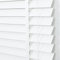 Weiße Jalousien 50cm 60cm 80cm 90cm 100cm 110cm 120cm,Horizontale Jalousie,50mm Breite Lamellen,Verdunkelung,Sichtschutz,Jalousette Holz,Vorhänge,Jalousetten Fenster,W×H-60x110cm/23.5x43in