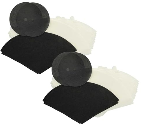 vhbw Filterset kompatibelt med filterQueen Majestic 360 dammsugare – 32 x filter (filterkon, motorskyddsfilter, aktivt kolfilter)
