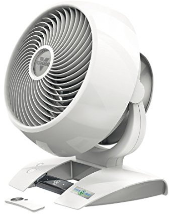 Vornado 5303DC - Ventilator Zirkulator - Energiesparend - Leise- inkl. Fernbedienung und Timer 30dB 3-30 W