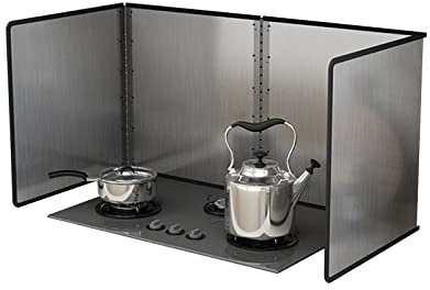Protección Contra Salpicaduras Plegable, Accesorios De Cocina, Pantallas, Cubre Salpicaduras De Sartén, Protector Salpicaduras Cocina, Protector De Cocina De Gas, para Cocina ( Size : 60x80x45cm )