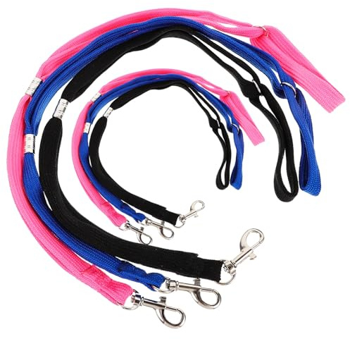 DIYEAH 6 pezzi Guinzagli Toelettatura in Nylon Resistente Cappio Regolabile per Cani Superficie Liscia senza Sbavature Cinghia Sostegno per Animali Domestici per Mantenere Cane Fermo