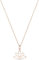 Einzelstück® Halskette mit Lotus Anhänger I 925 Sterling Silber, rosévergoldet I Zirkonia Steine I Antiallergen & Nickelfrei Silberkette (Lotus Halskette Rosegold)