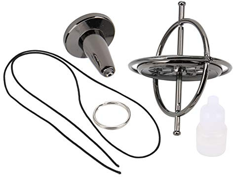 Haofy Metal Top, Compact Zine Alloy Gyroscope Stress Relief Fingertip Anti? Decompression Toy