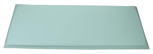 ibasenice Cojín de Pared Protector para Pegatina de Seguridad para Habitación Infantil Adhesivo PVC y Transpirable Fácil Instalación Color Verde Menta