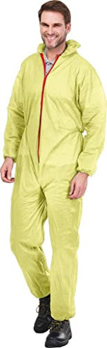 Reis KOM Maleranzug | Ganzkörperanzug | Overall | Schutzanzug | Lackieranzug | Gelb | XL Größe