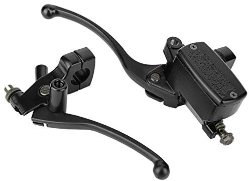 1 Paar Motorrad Vorne Bremse Kupplungshebel 25mm Aluminiumlegierung Hauptbremszylinderhebel Ersatz, Links Rechts Hydraulik Hauptbremszylinder Hebel für Motorräder Fahrräder Moped Roller Dirt Pitbike