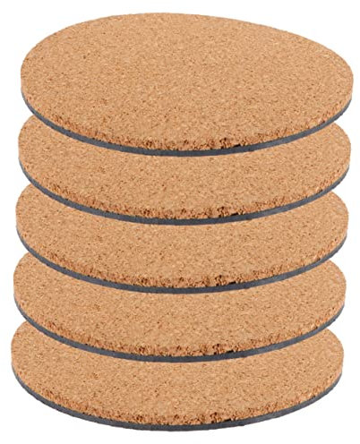 BESPORTBLE Vassoi Decorativi Sottobicchiere Per Tazza In Plastica Pp Sottobicchiere Per Vaso Da Fiori 5 Pezzi Sottobicchieri Per Bevande
