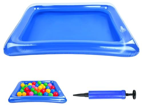Aufblasbare Pool, Planschbecken für Kinder, Planschbecken Klein, 60x45cm, Aufblasbares Schwimmbecken Kinder, Kinderpool Aufblasbar für Outdoor, Garten