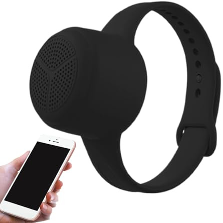 Altoparlante da polso – Indossabile compatto, Lettore musicale | Dispositivo audio ricaricabile con suono chiaro per ciclismo, escursionismo, corsa, viaggi, palestra, moto, sport all'aria