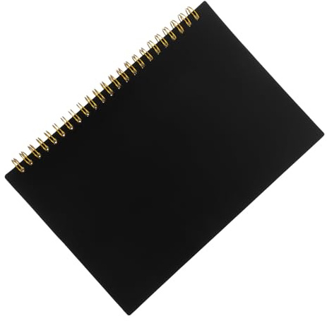 Healeved Libro di Registrazione Inventario con Copertina Pp, Quaderno di Gestione Finanziaria a Righe, Registro Contabile per Ufficio, Magazzino e Casa, Blocco per Analisi e Monitoraggio