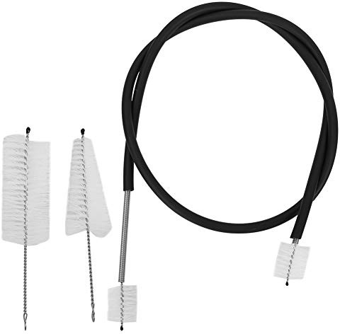 Vbest life Horn Cleaning Brush Kit, Soft Horn Rope Brush with Piston & Mouthpiece Cleaner for Instrument Care