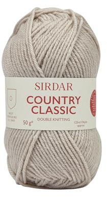 Sirdar Country Classic DK Double Knitting, Oat Beige (851), 50g