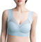 Hatme Haltungskorrektur BH, Wmbra BH Original, Comfy Bra, Summer Wireless Push-Up Comfort Ergonomischer Crossover-BH (DE/NL/SE/PL, Alphanumerisch, XL, Regular, Regular, Blau)