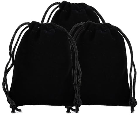 Qiantull - Bolsitas de terciopelo grandes, paquete de 10, 15 x 20 cm, bolsas de terciopelo para joyas, bolsas de regalo para bodas y fiestas, bolsa gigante de regalo de tela con cordón, bolsa de