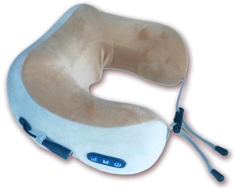 Wellprime Miracle Massager massageapparat, 3 lägen, vibration + massage, slappnar av muskler och lindrar nacksmärta, elektrisk massageapparat