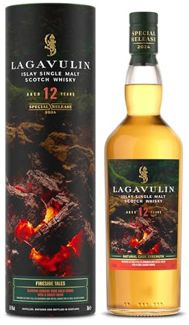 LAGAVULIN Fireside Tales, Special Release 2024, Single Malt Scotch Whisky, Lagavulin 12 Jahre, Geschenkidee, 57,4% vol, 700 ml