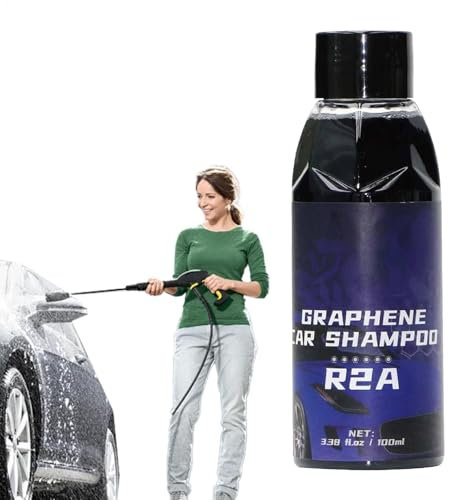 Shampooing de voiture, lavage de savon de voiture | 100 ml de lavage de voiture sans eau - Véhicules automobiles Nettoyer mousse cire, sans danger pour le verre de pare-de peinture automobile