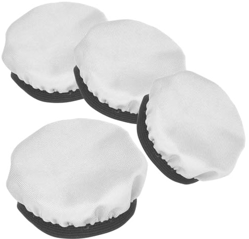 Angoily 4 Pezzi Copertura per Cuffie Flessibile Lavabile Protezione Auricolare Anti-sudore Copertura per Padiglioni Auricolari Adatta per Cuffie S