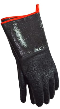 DOITOOL Guantes de Cocina Resistentes al Calor y Agua Guantes de Barbacoa Duraderos Aislamiento Térmico y Antideslizantes Unisex Lavables Máquina