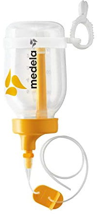 Medela Supplemental Nursing System (SNS) | Spezial-Stillgerät zum Stillen oder Stillen, gelb