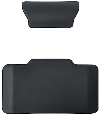 Yolispa Motorrad Topcase Rückenlehne, PU Leder Beifahrer Rückenlehne Gepäckkoffer Rückenkissen Rückenpolster mit Selbstkleber, Passend für 45–65L Motorrad-Aluminium-Obergehäuse