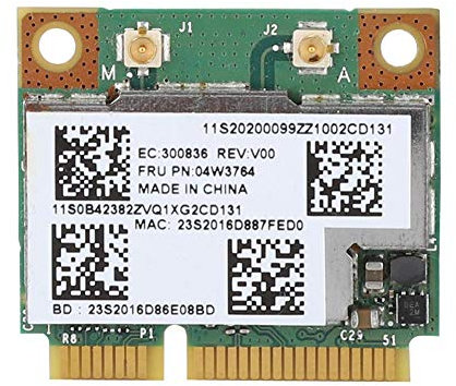 Mini PCI-E Network Card, Original BCM943228HMB Chip, 802.11A/B/G Dual-Band Network Card For PC 04W3746 For B430 B490 B590 Notebook etc