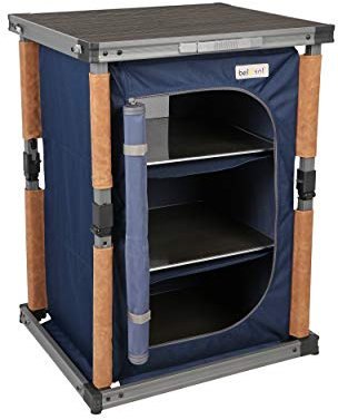 bel-sol Unisex-Adult Nancy Campingeinheit, Blau, Mittel