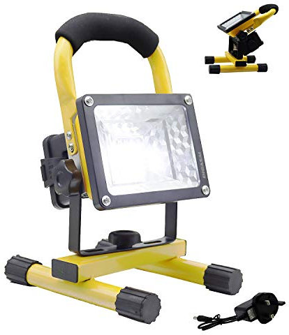 Aozel LED Work Lights Rechargeable, Led Floodlight Emergency Work Job Site Lights Waterproof Portable Floodlight for Outdoor Activities, Construction, Camping, Travelling, Hiking (30)