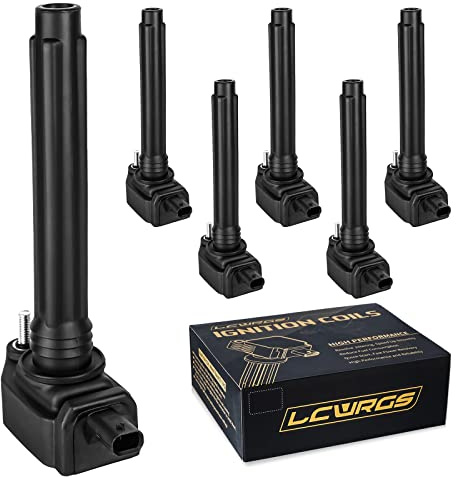 Set of 6 Ignition Coils Fits for 3.6 V6 2011 2012 2013 2014 2015 2016 Dodge Durango Charger Grand Caravan Chrysler Town Country 300 Jeep Grand Cherokee Wrangler Coil Packs Replace# UF648