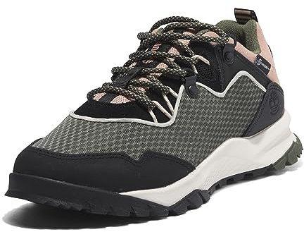 Timberland Lincoln Peak, vandringsskor för män, Mörkgrön mocka, 37 EU